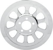 Drag Specialties Chrome Outer Rear Pulley Insert Fits Harley-Davidson Dyna Models 2007-2017