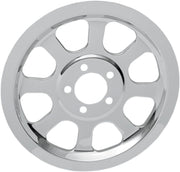 Drag Specialties Chrome Outer Rear Pulley Insert #302218