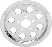 Drag Specialties Chrome Outer Rear Pulley Insert #302219