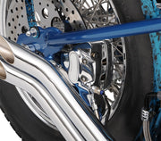 Drag Specialties Chrome 4-Piston Brake Caliper Fits Harley-Davidson Softail Models 2000-2007