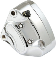 Drag Specialties Chrome 4-Piston Brake Caliper Fits Harley-Davidson Dyna, Softail, Sportster, Touring Models 2000-2007
