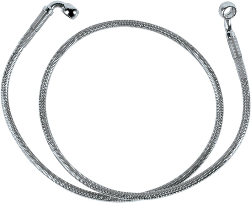Drag Specialties Stainless Steel Brake Line Kit Fits Harley-Davidson Dyna Models 2001-2005