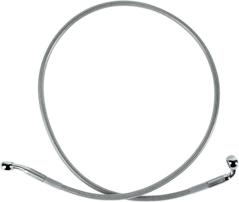 Drag Specialties Stainless Steel Brake Line Kit Fits Harley-Davidson Dyna Models 2000-2005