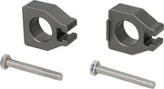 Dynojet-Harley Chain Adjuster Blocks for 2021-2024 Harley-Davidson Anodised Grey 6061-T6 Aluminium Set