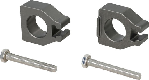 Dynojet-Harley Chain Adjuster Blocks for 2021-2024 Harley-Davidson Anodised Grey 6061-T6 Aluminium Set