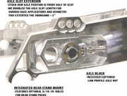 Alloy Art The Swinger Swingarm for 2009-2022 Harley-Davidson Touring Motorcycles