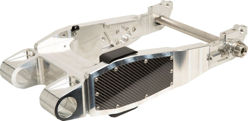 Trask Swing Arm - 6061-T6 Billet Aluminum, Assault, Each - Raw for Harley-Davidson Touring 1996-2008
