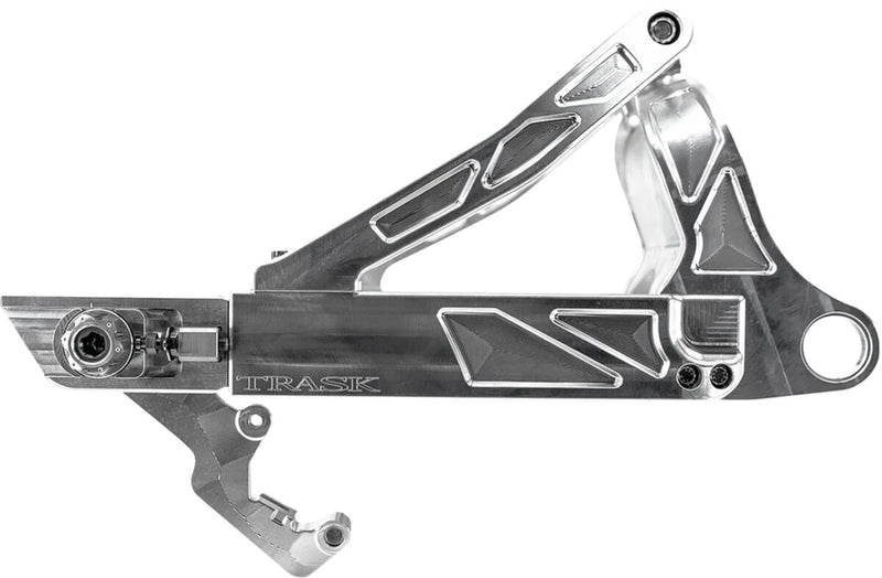 Trask Swing Arm - Assault, Each - Raw for Harley-Davidson Softail, Dyna & FXR 2018-2026
