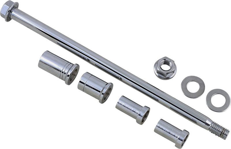 Drag Specialties Swingarm Pivot Shaft Kit - Pivot Shaft 08-17 Softail - Chrome for Harley-Davidson Softail 2008-2017