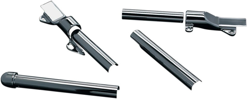 Kuryakyn Swingarm Tube Covers Only In Chrome For Harley-Davidson 2000-2007 Softail Motorcycles