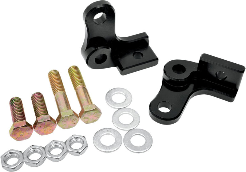 LA Choppers Rear Lowering Kit Black Powder-Coated Steel #LA-7500-00