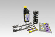 Hyperpro Lowering Kit Front/Rear/Combi for 2015-2020 KAWASAKI KLE 650 Black Spring Steel #SP-KA06-SSK040B