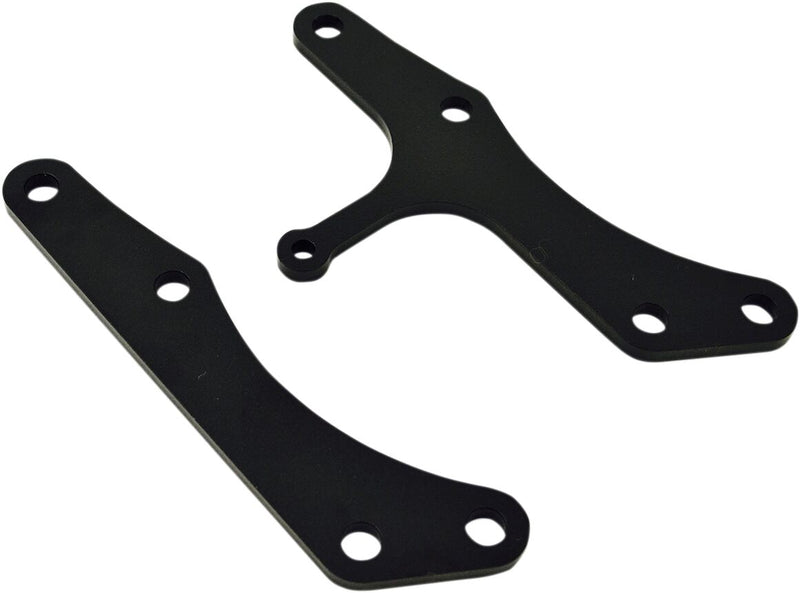 LA Choppers Rear Suspension Lowering Kit for Indian Black Steel #LA-7500-40B