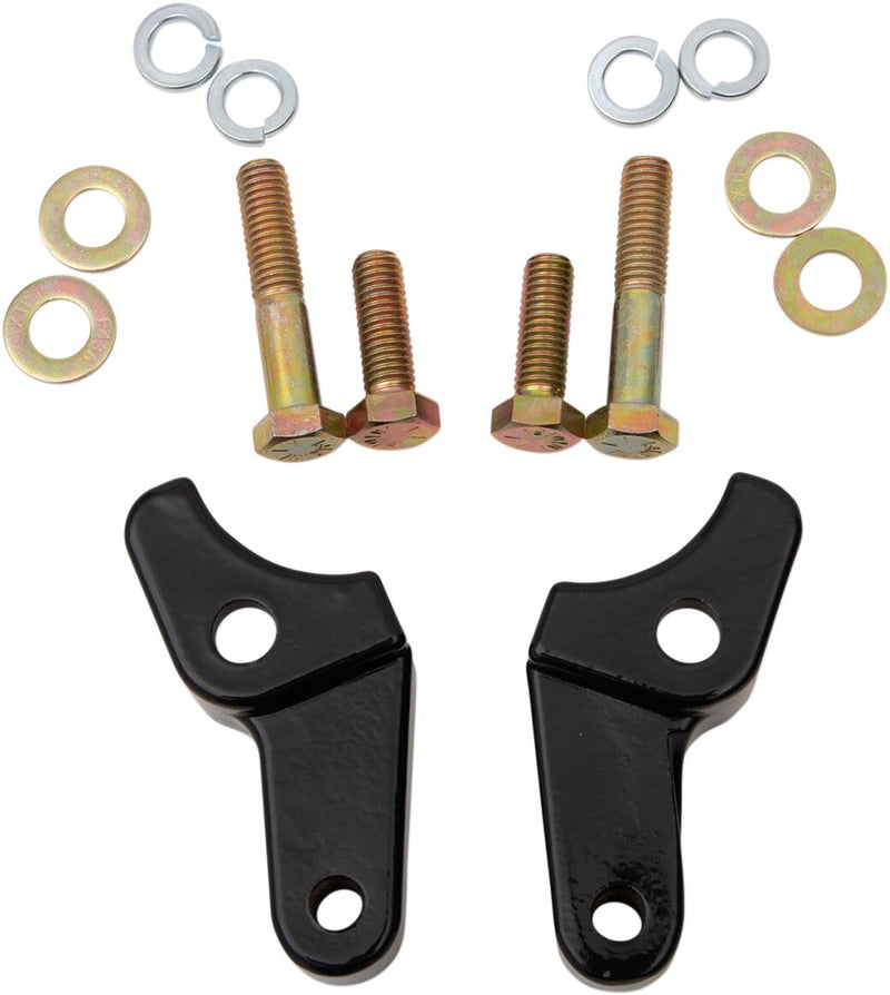LA Choppers Rear Lowering Kit Black Powder-Coated Steel