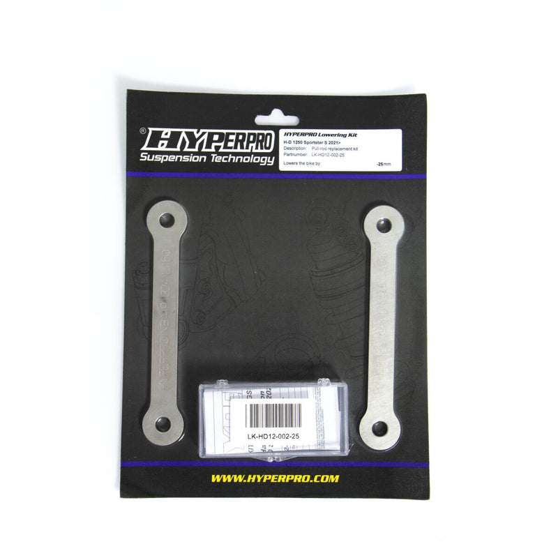 Hyperpro Lowering Kit Front/ Rear/ Combi for 2021-2024 Harley-Davidson RH 1250 S ABS Lowering Link