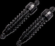 Progressive Suspension Black 412 Series 13" American-Tuned Gas Shocks - 90/130 Spring Rate (lbs/in) for 2006-2026 Harley-Davidson Touring Motorcycles