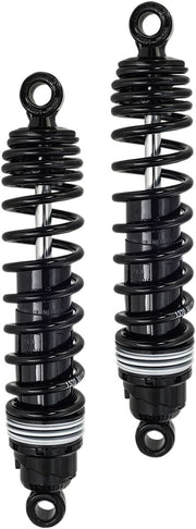 Progressive Suspension Black 412 Cruise Series 12.5" Shocks for 1986-2022 Harley-Davidson Sportster Motorcycles