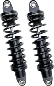 Legend Suspension Legend REVO Coil Suspension For FXR Models Shock Absorber Anodised Black Rear Coilover Twin-Tube Aluminium Pair