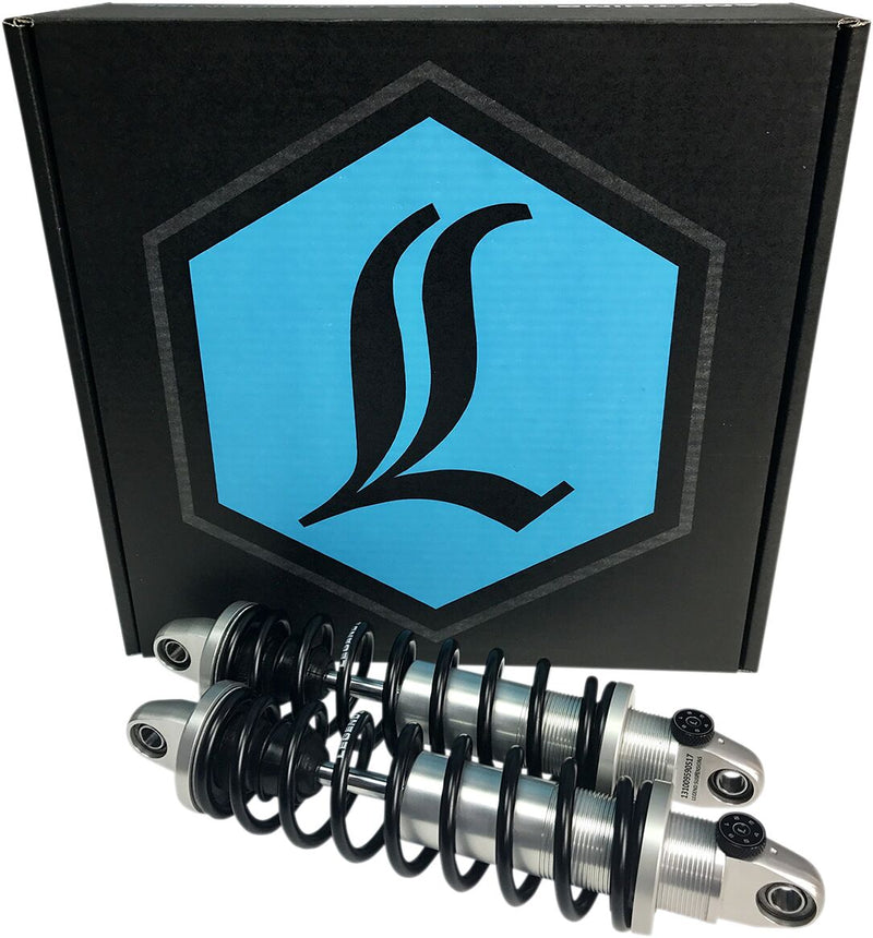 Legend Suspension Legend REVO-A Coil Suspension For Dyna Models Shock Absorber Anodised Clear Rear Coilover Twin-Tube Aluminium Pair