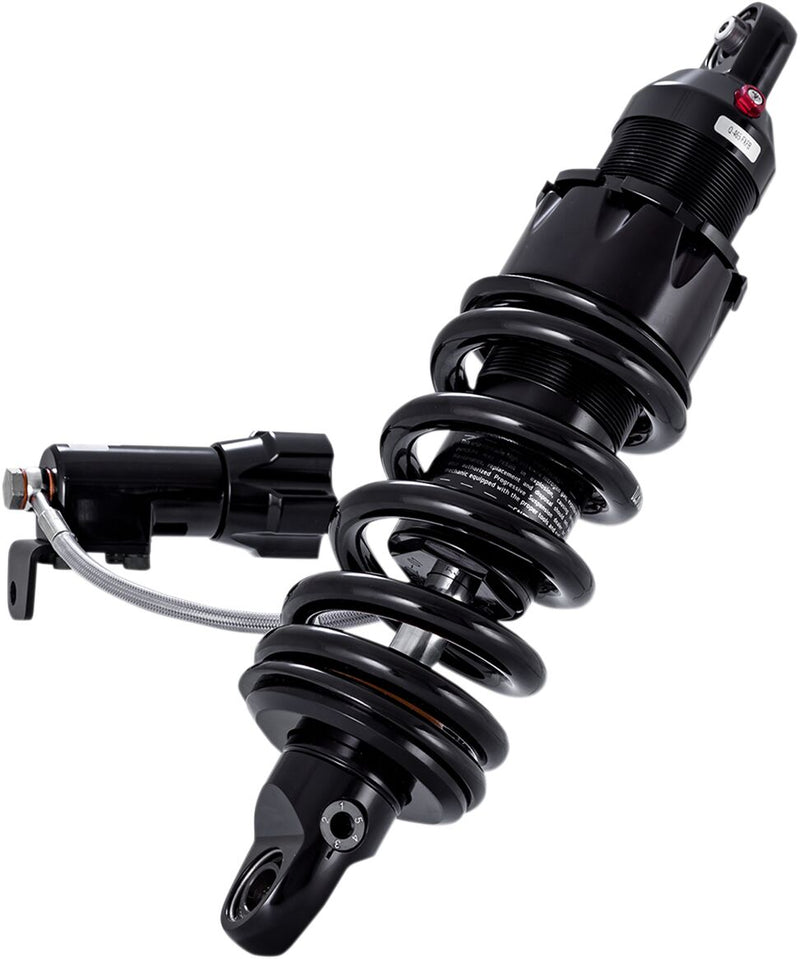 Progressive Suspension Black 13.5 in. Standard Duty 465 Series Shock w/RAP (Remote Adjust Pre-Load) for 2018-2026 Harley-Davidson Softail Motorcycles