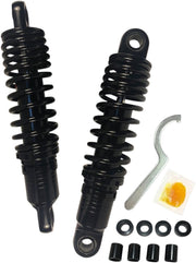 Drag Specialties Premium Ride-Height Adjustable Shocks #C16-166NUAB