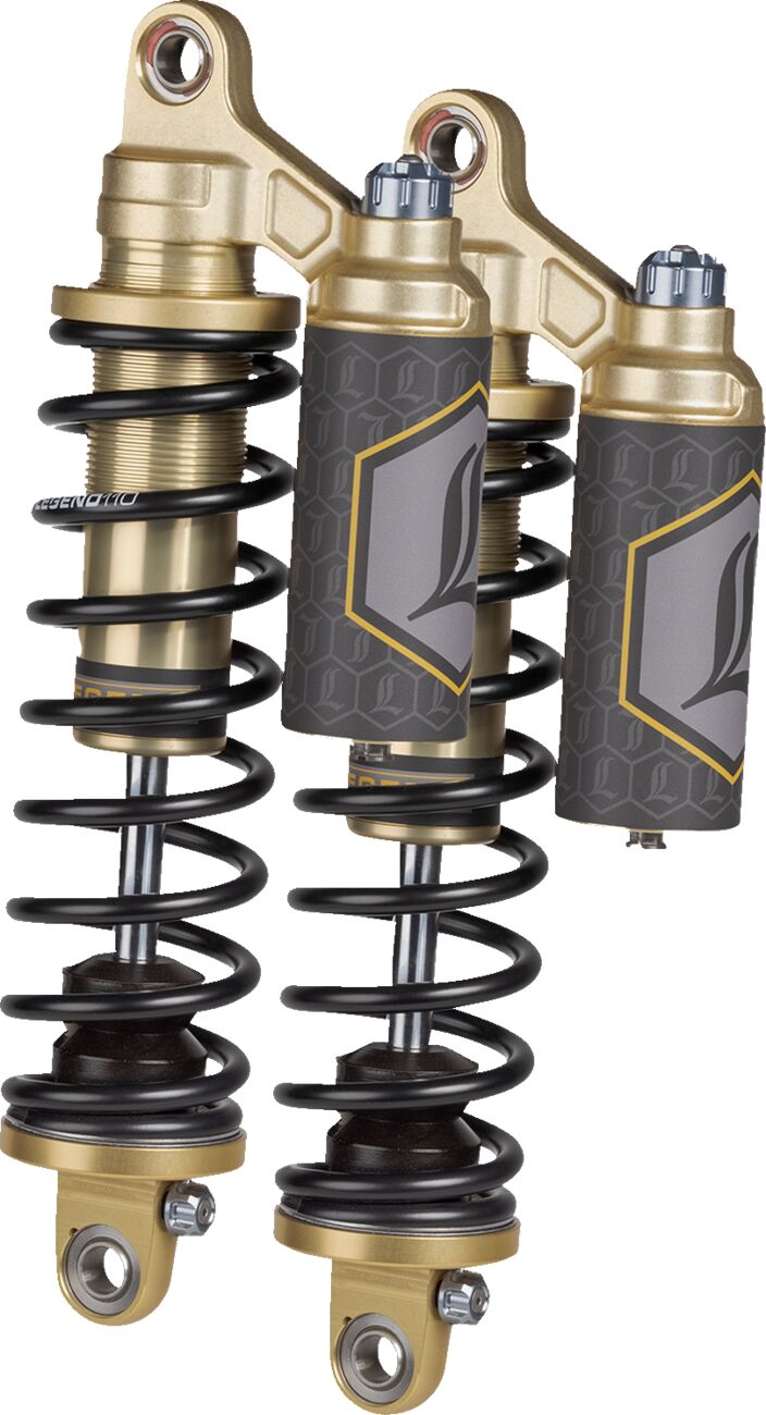 Legend Suspension Legend REVO ARC Piggyback Coil Suspension for FXR Models Shock Absorber Gold Rear Pair