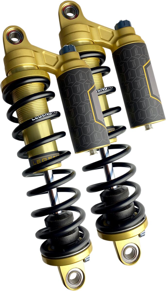Legend Suspension Legend REVO ARC Piggyback Coil Suspension for FXR Models Shock Absorber Gold Rear Pair