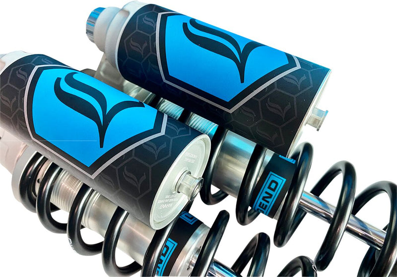 Legend Suspension Legend REVO ARC Piggyback Coil Suspension for XL Models Shock Absorber Clear Rear Pair