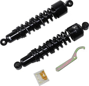 Progressive Suspension Black 14 in. Heavy Duty 412 Series Shocks for 1999-2017 Harley-Davidson Dyna Motorcycles
