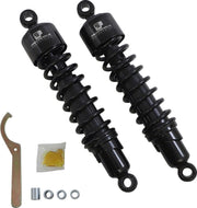 Progressive Suspension 412 Series Shocks for 2016-2024 TRIUMPH Shock Absorber Black Steel Pair #412-4263B