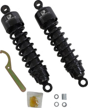 Progressive Suspension 412 Series Shocks for 2016-2024 TRIUMPH Shock Absorber Black Steel Pair