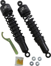 Progressive Suspension 412 Series Shocks for 2016-2024 TRIUMPH Shock Absorber Black Steel Pair #412-4265B