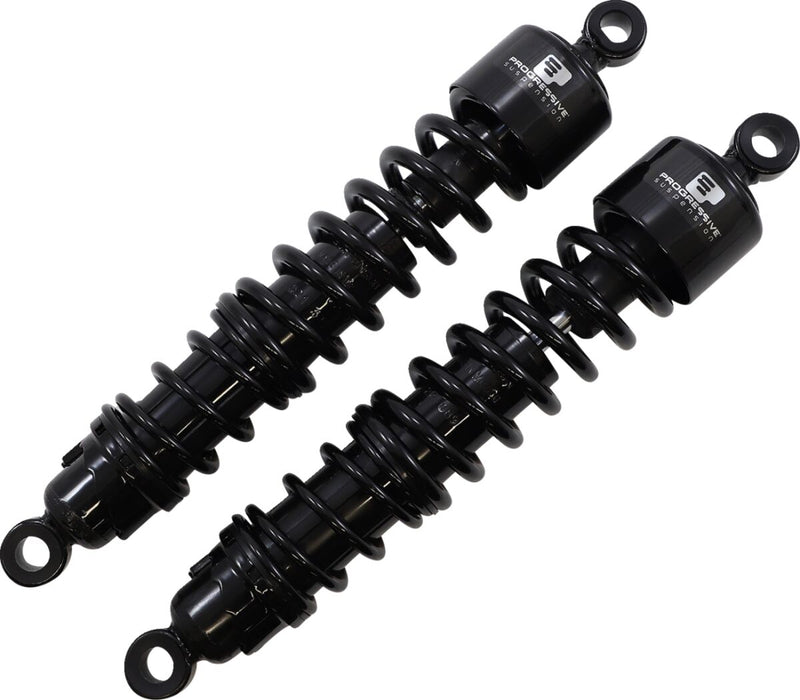 Progressive Suspension 412 Series Shocks for 2016-2020 TRIUMPH Shock Absorber Black Steel Pair #412-4272B