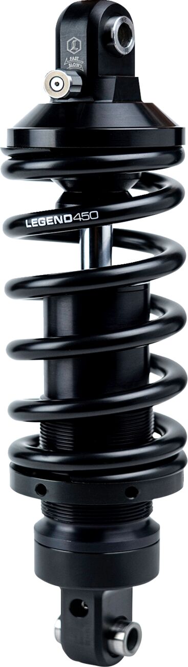Legend Suspension REVO-A Adjustable M-Eight Softail Coil Suspension for 2018-2024 Harley-Davidson Shock Absorber Anodised Black Rear Coilover Monot... #1310-2313