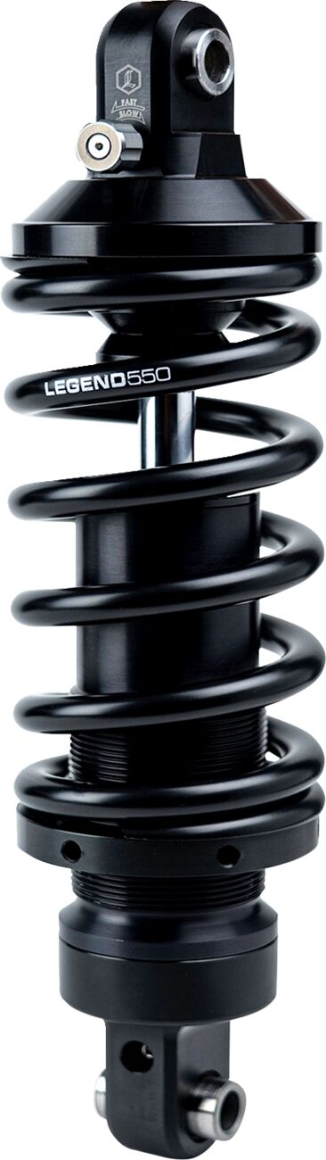 Legend Suspension REVO-A Adjustable M-Eight Softail Coil Suspension for 2018-2024 Harley-Davidson Shock Absorber Anodised Black Rear Coilover Monot...