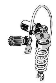 Ohlins SHOCK ABSORBER TTX FLOW for 2013-2024 KAWASAKI ZX-6 R 636 Suspension Kit Rear Pair