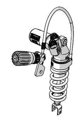 Ohlins SHOCK ABSORBER TTX FLOW for 2013-2024 KAWASAKI ZX-6 R 636 Suspension Kit Rear Pair #KA 467