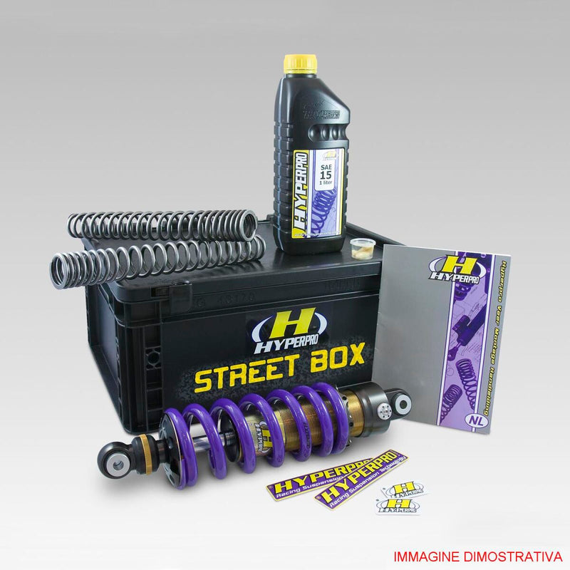 Hyperpro Lowering Kit Front/Rear/Combi for 2010-2016 HONDA CBF 1000 F Suspension Kit Purple Steel #SB-HO10-0ALP