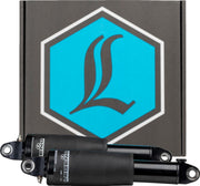 Legend Suspension Air-A Adjustable FL Air Suspension Shock Absorber Anodised Black Rear Air Twin-Tube Aramid Fibre Billet Aluminium Pair