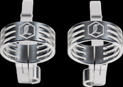 Legend Suspension REVO ARC Billet Remote Reservoir External Mounts for 2014-2025 Harley-Davidson Mounting Kit Anodised Clear Billet Aluminium #1313-0246