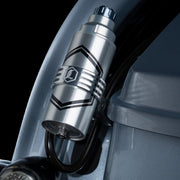 Legend Suspension REVO ARC Billet Remote Reservoir External Mounts for 2014-2025 Harley-Davidson Mounting Kit Anodised Clear Billet Aluminium