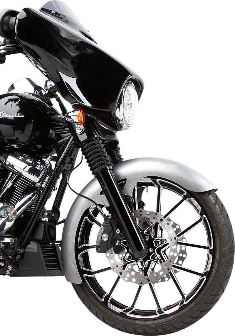 Arlen Ness Real Steel Rapper Front Fender #06-735