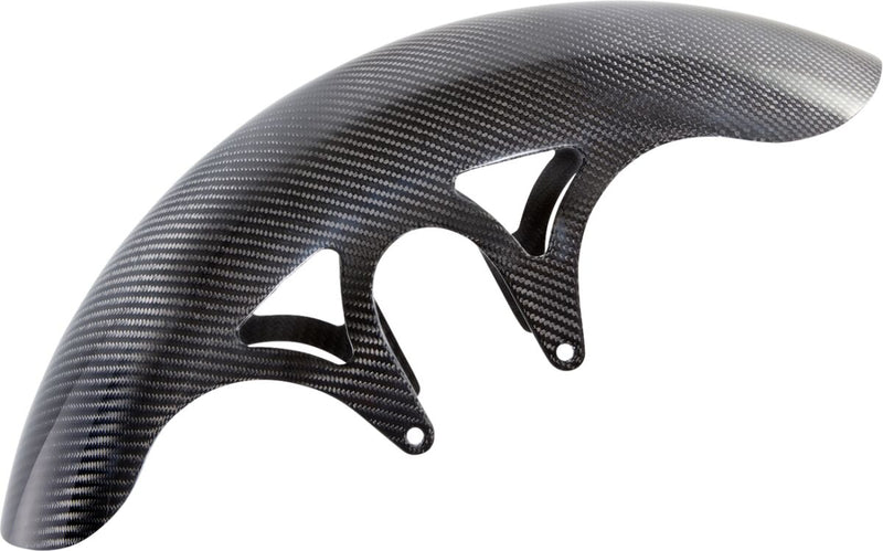 Arlen Ness 21" Pro Sport Carbon Fiber Front Fender - Each - Black / Carbon Fiber / Gloss for Harley-Davidson Touring & Trike 1999-2013
