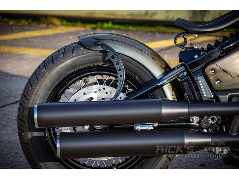 Rick's Motorcycles Rear Fender "Boober" for 2018-2024 Harley-Davidson Raw Replacement Steel Kit #S8-SR2001618-K