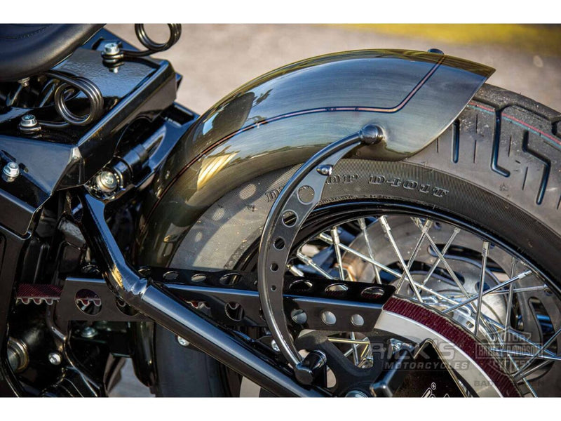 Rick's Motorcycles Rear Fender "Boober" for 2018-2024 Harley-Davidson Raw Replacement Steel Kit