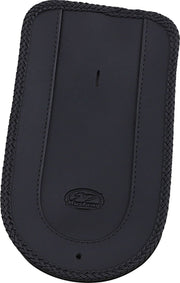 Mustang Seats Fender Bib for Solo Seat for 2006-2010 Harley-Davidson Softail Black Fitment Harley-Davidson