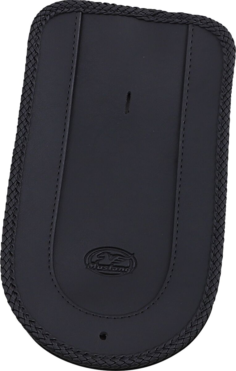 Mustang Seats Fender Bib for Solo Seat for 2006-2010 Harley-Davidson Softail Black Fitment Harley-Davidson