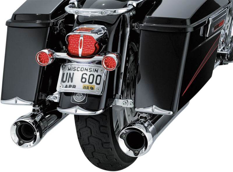 Kuryakyn Rear Fender Accent In Chrome For Harley-Davidson 2004-2008 Touring Motorcycles (Sold ) #KUR8640