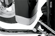 Drag Specialties Chrome Steel Fender Skirts for 1980-2013 Harley-Davidson Touring and 2009-2013 Harley-Davidson Trike Motorcycles