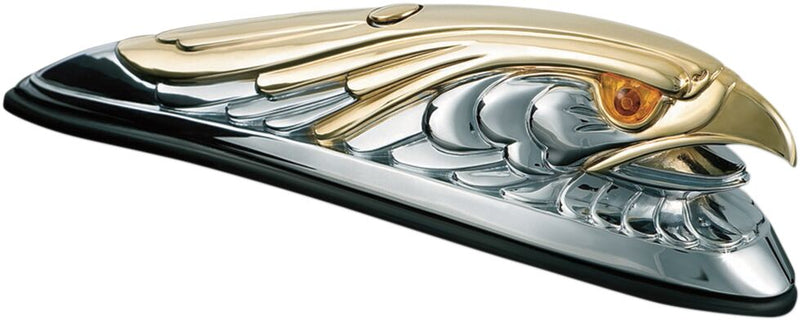 Kuryakyn Fender Ornament - Eagle, ABS Plastic, Each - Chrome